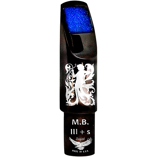 Sugal MB III + s Black Hematite Laser Enhanced Tenor Saxophone Mouthpiece 7*
