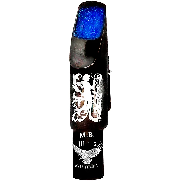 Sugal MB III + s Black Hematite Laser Enhanced Tenor Saxophone Mouthpiece 7* 4 Sugal MB III + s Black Hematite Laser Enhanced Tenor Saxophone Mouthpiece 7*