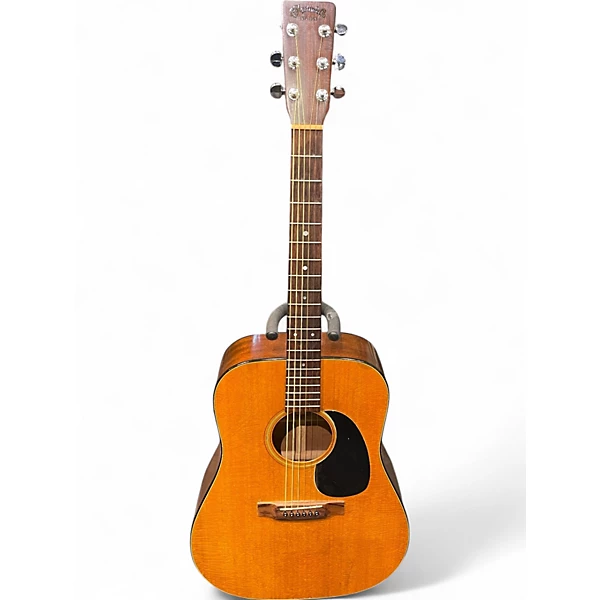 Vintage 1975 Martin D18 Natural Acoustic Guitar