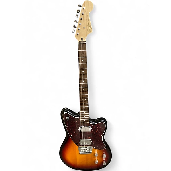 Used Squier TORONADO 2 Tone Sunburst Solid Body Electric Guitar