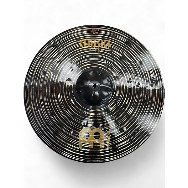 Used MEINL 20in classics custom dark crash Cymbal