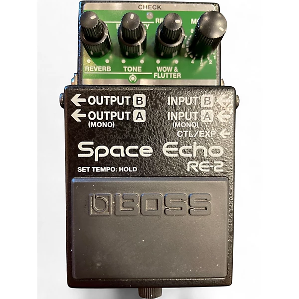 Used BOSS space echo re2 Effect Pedal