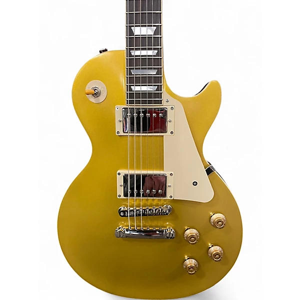 Used Epiphone INSPIRED BY GIBSON GOLDTOP REISSUE Gold Solid Body Electric Guitar 4 Used Epiphone INSPIRED BY GIBSON GOLDTOP REISSUE Gold Solid Body Electric Guitar
