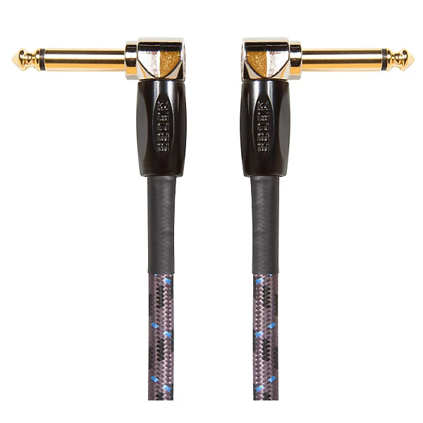 BOSS 1/4 Angle - Angle Instrument Cable 1 ft.