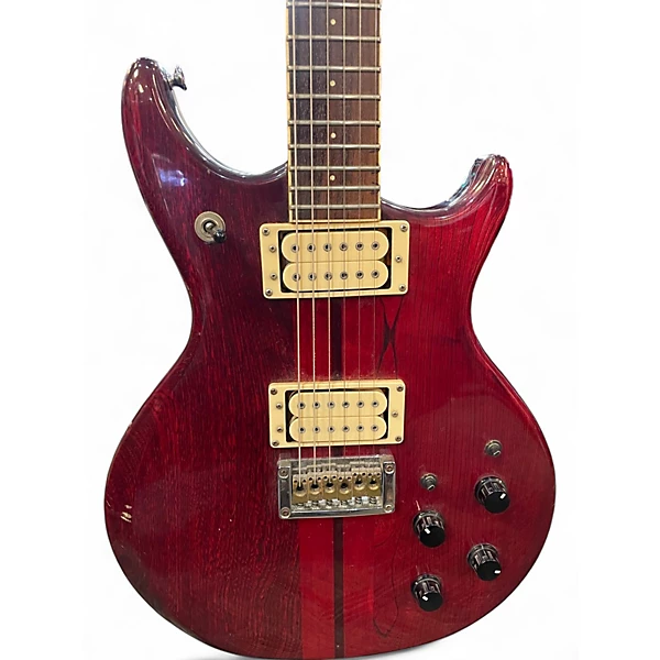 Used Daion Power MKI Red Solid Body Electric Guitar