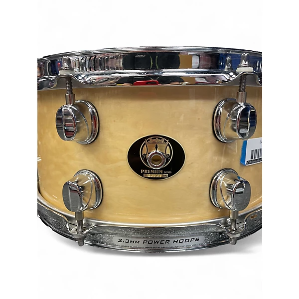 Used Mapex 6.5X13 Black Panther Premium Snare Maple Drum