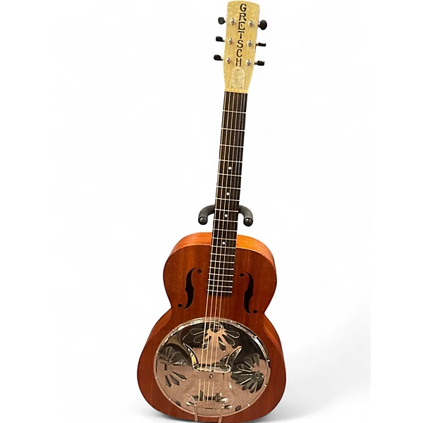 Used Gretsch Guitars G9200 Boxcar Round Neck Natural Resonator Guitar