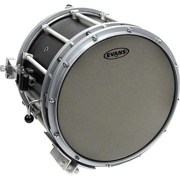 EVANS Hybrid Marching Snare Drum Batter Head Gray 13 in.