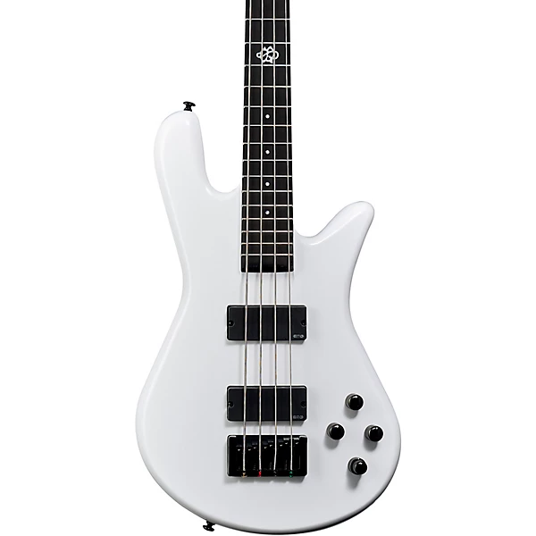 Spector NS Ethos 4 Four-String Electric Bass White Sparkle Gloss