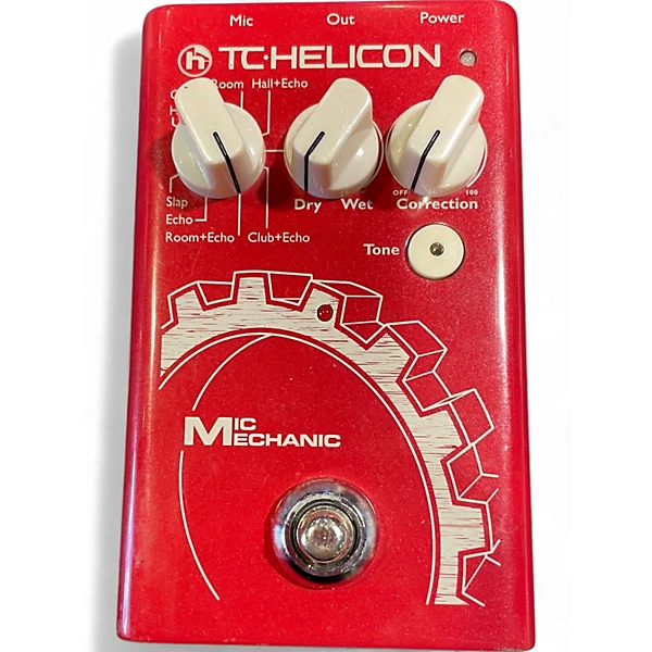 Used TC Helicon VoiceTone Mic Mechanic Vocal Processor