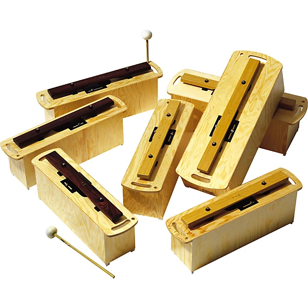 Sonor Orff Contra Bass Chime Bars F-B Palisono Bb, Ks 60Po-Bb