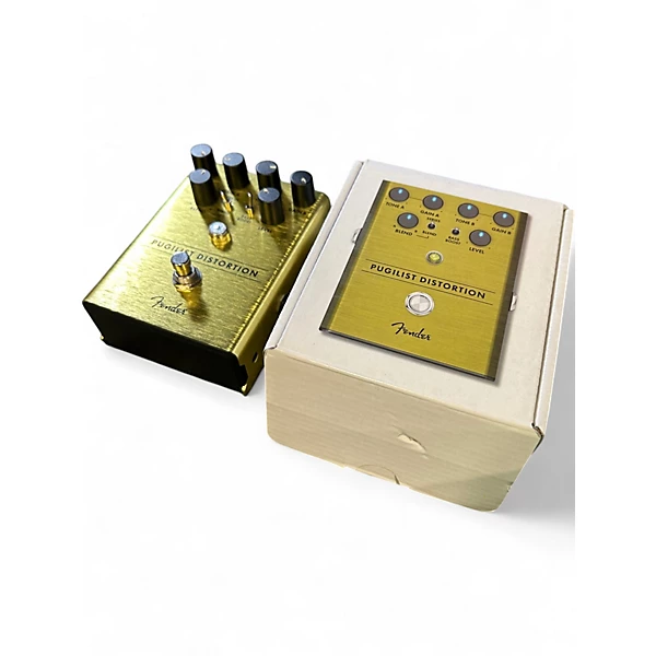 Used Fender Pugilist Distortion Effect Pedal