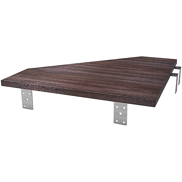 Glorious Modular Side Car Rack Adapter Walnut