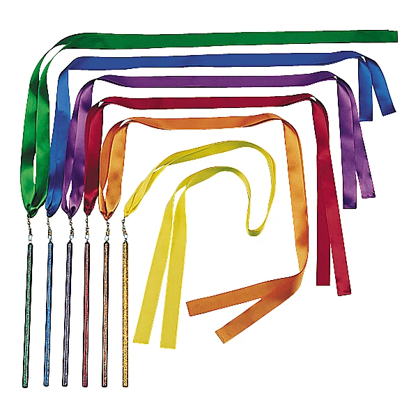 KSP Bright Color Ribbon Wands 72 in.