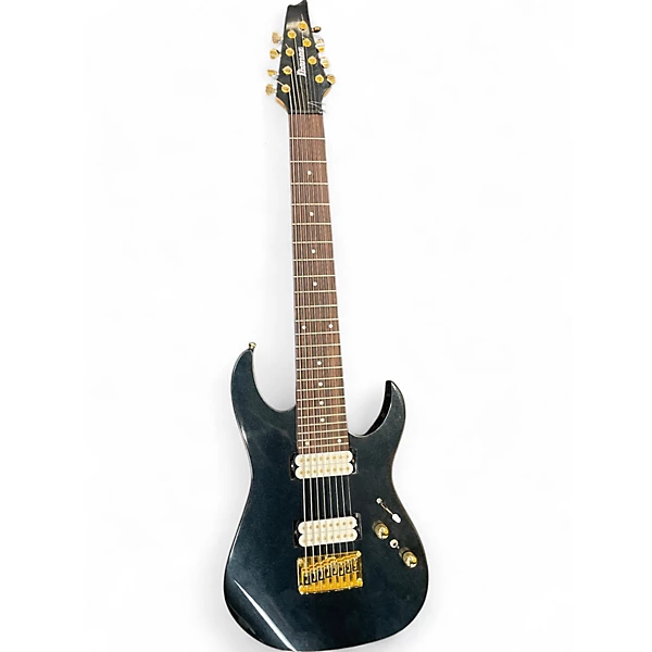 Used Ibanez RG801 Purple Sparkle Solid Body Electric Guitar