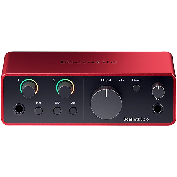 Focusrite Scarlett Solo Gen 4 with Yamaha HS Studio Monitor Pair & HS8S Subwoofer Bundle (Stands & Cables Included) HS5 4 Focusrite Scarlett Solo Gen 4 with Yamaha HS Studio Monitor Pair & HS8S Subwoofer Bundle (Stands & Cables Included) HS5