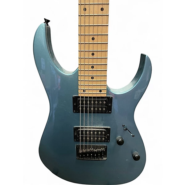 Used Ibanez GRGR7221 POWDER METALLIC Solid Body Electric Guitar
