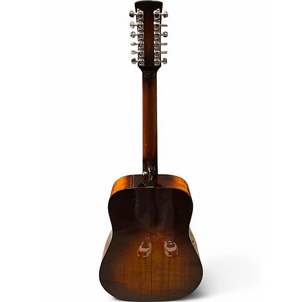 Used Ibanez PF20TV12 2 Color Sunburst 12 String Acoustic Electric Guitar 8 Used Ibanez PF20TV12 2 Color Sunburst 12 String Acoustic Electric Guitar