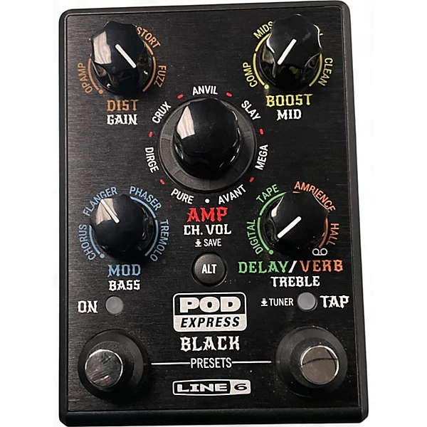 Used Line 6 Pod express BlackEffect Pedal