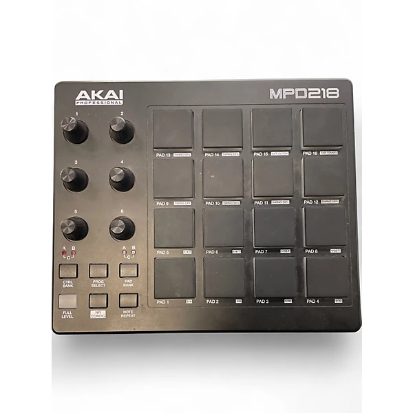Used Akai Professional MPD218 MIDI Controller