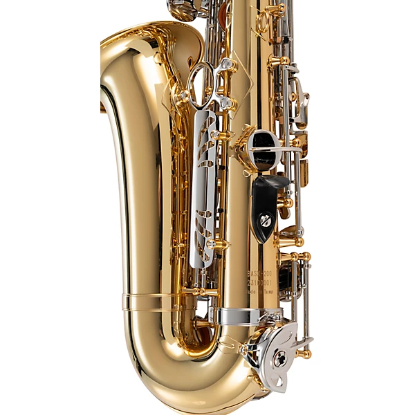Pearl Belsona Alto Saxophone With ABS Case Gold Lacquer Nickel Plated Keys 8 Pearl Belsona Alto Saxophone With ABS Case Gold Lacquer Nickel Plated Keys