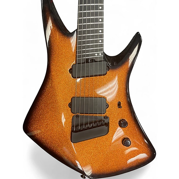 Used Ernie Ball Music Man KAIZEN 7 STRING AMBER Solid Body Electric Guitar 4 Used Ernie Ball Music Man KAIZEN 7 STRING AMBER Solid Body Electric Guitar
