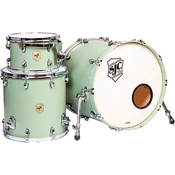 SJC Drums Tour Series 3-Piece Shell Pack Basil