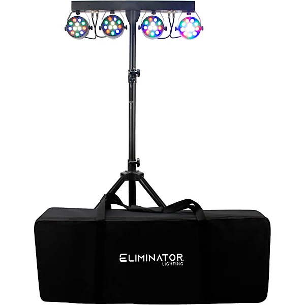Eliminator Lighting Mini Par Bar Portable LED Lighting System 10 Eliminator Lighting Mini Par Bar Portable LED Lighting System
