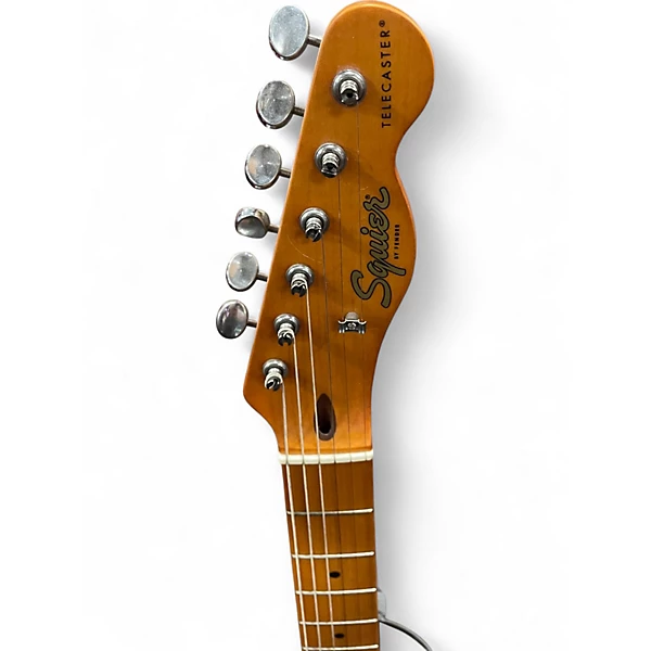 Used Squier 40TH ANNV TELE SATIN BLOND Solid Body Electric Guitar