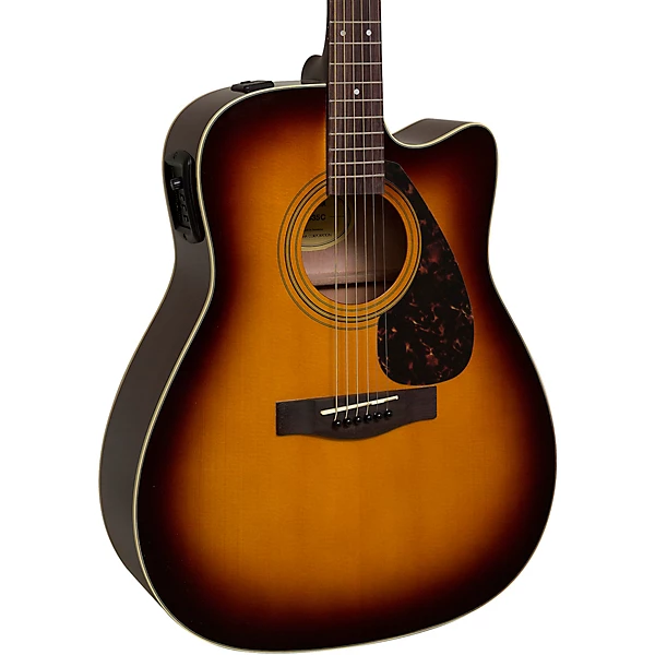 Yamaha FX335C Dreadnought Acoustic-Electric Guitar Pack Tobacco Sunburst 4 Yamaha FX335C Dreadnought Acoustic-Electric Guitar Pack Tobacco Sunburst