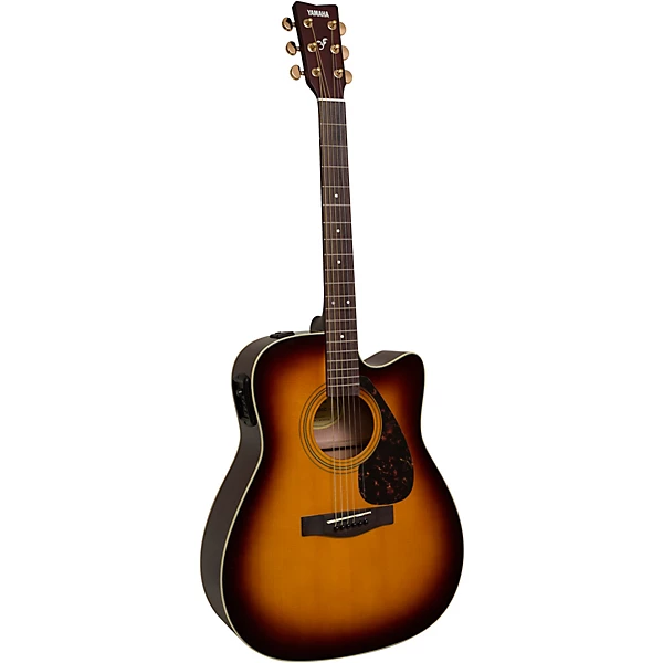 Yamaha FX335C Dreadnought Acoustic-Electric Guitar Pack Tobacco Sunburst 8 Yamaha FX335C Dreadnought Acoustic-Electric Guitar Pack Tobacco Sunburst
