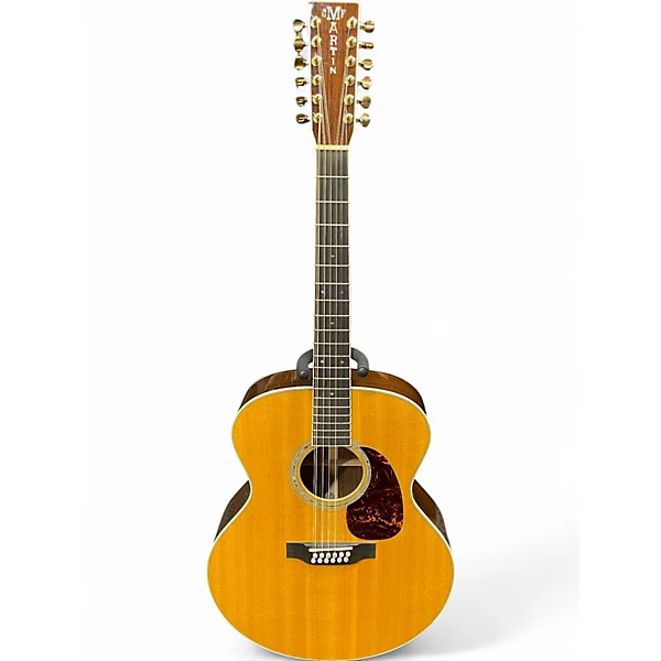 Used 2010s Martin Grand J1240E Natural 12 String Acoustic Guitar