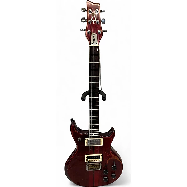 Used Daion Power Mark X Trans Red Solid Body Electric Guitar