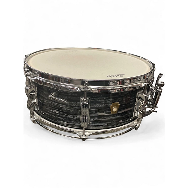 Used Ludwig 14X5.5 Classic Jazz Festival Snare Silver Oyster Pearl Drum