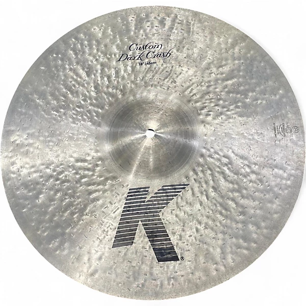 Used Zildjian 18in K Custom Dark Crash Cymbal