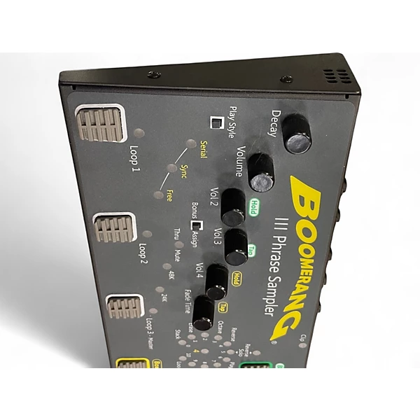 Used Boomerang III Phrase Sampler Pedal 6 Used Boomerang III Phrase Sampler Pedal