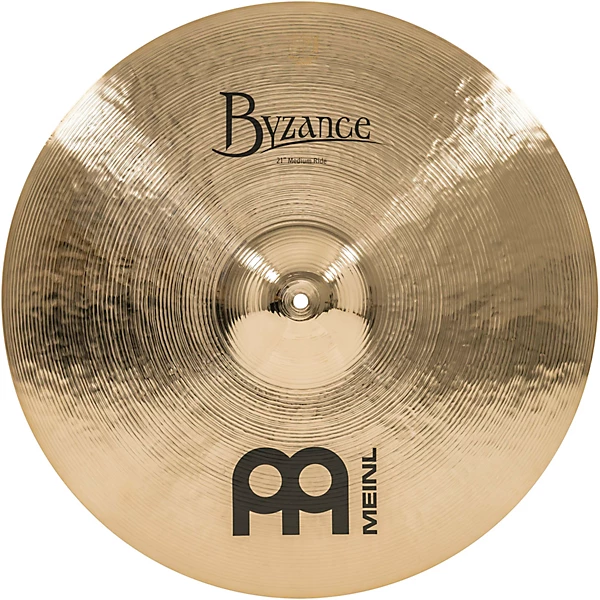 MEINL Byzance Medium Ride Brilliant Cymbal 21 in.