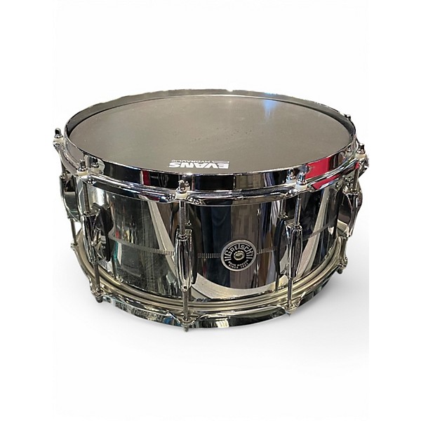 Used Gretsch Drums 14X7.5 Brooklyn Series Snare Chrome Drum