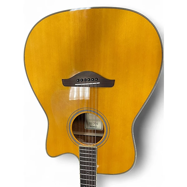 Used Yamaha FGCTA VINTAGE TINT Acoustic Electric Guitar