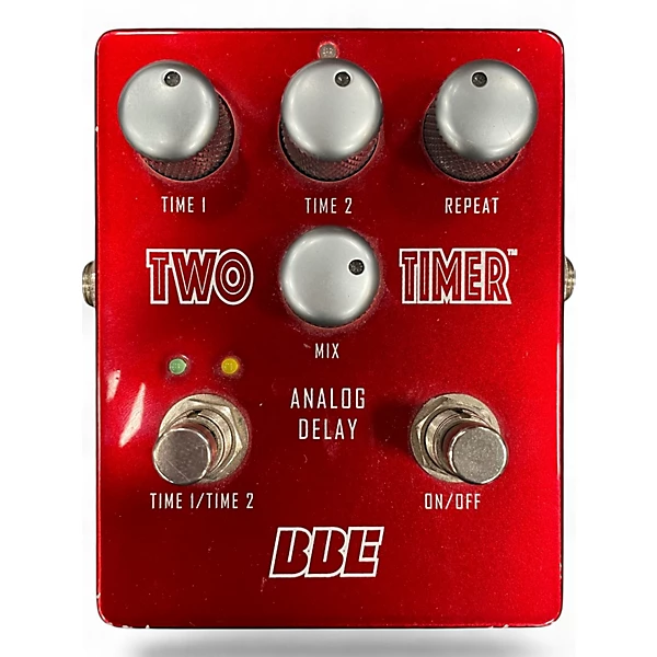 Used BBE Two Timer Dual Analog Delay Effect Pedal