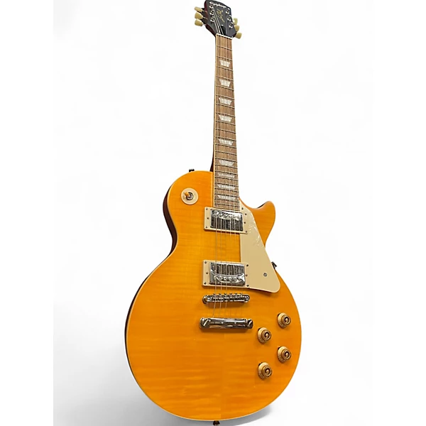 Used Epiphone INSPIRED BY GIBSON CUSTOM '59 LES PAUL ICED TEA BURST Solid Body Electric Guitar