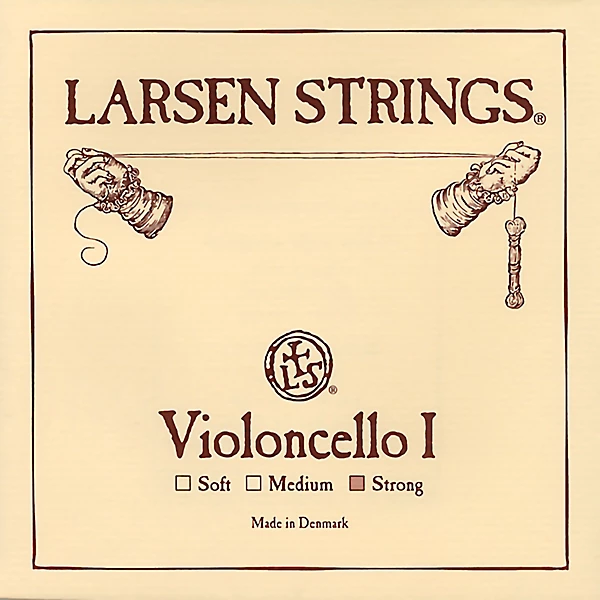 Larsen Strings Original Cello A String 4/4 Size, Heavy Steel, Ball End