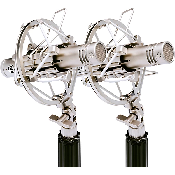 Warm Audio WA-84 Small-Diaphragm Condenser Microphone Stereo Pair Nickel