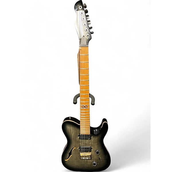 Used Chapman ML3 Pro Modern Semi Hollowbody Charcoal Hollow Body Electric Guitar
