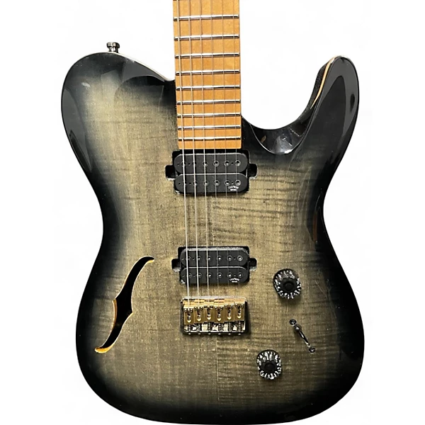 Used Chapman ML3 Pro Modern Semi Hollowbody Charcoal Hollow Body Electric Guitar 6 Used Chapman ML3 Pro Modern Semi Hollowbody Charcoal Hollow Body Electric Guitar