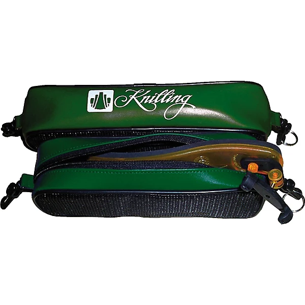 Knilling Deluxe Shoulder Rest Pouch Large (Fits 4/4 Violin Or Viola), Brick Red