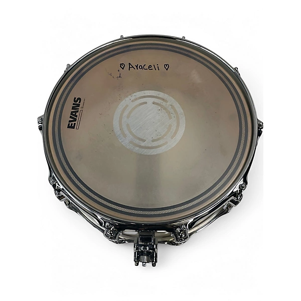 Used DW 5.5X14 Performance Series Snare white sparkleDrum