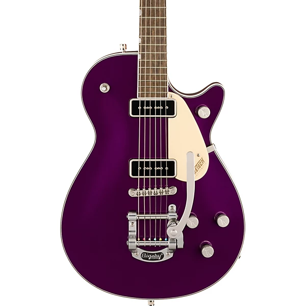 Gretsch Guitars G5210T-P90 Electromatic Jet Two 90 Single-Cut With Bigsby Electric Guitar Amethyst