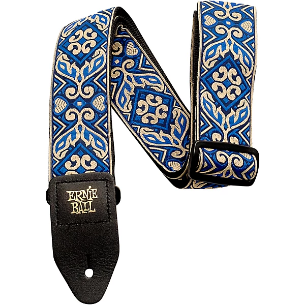 Ernie Ball Jacquard Polypro Guitar Strap Tribal Blue