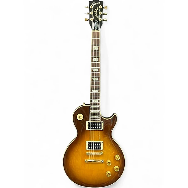 Vintage 1986 Gibson Les Paul Standard Tobacco Sunburst Solid Body Electric Guitar